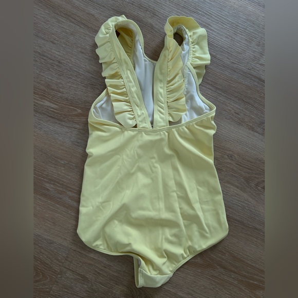 Girls Minnow Ruffle One-Piece Swimsuit - Picture 8 of 9